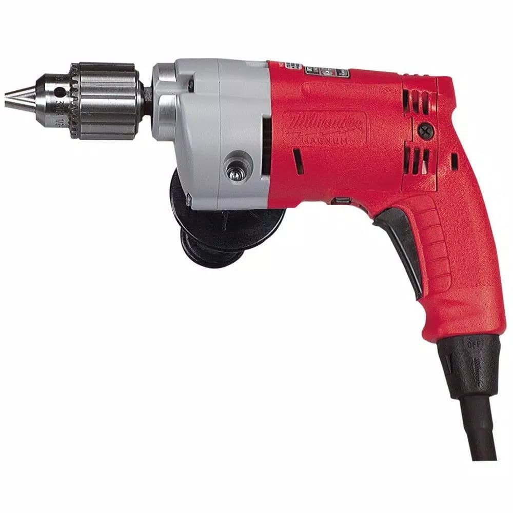 Milwaukee 0234-6 Magnum 1/2 in. Corded Drill Driver, 5.5 Amp, Variable Speed