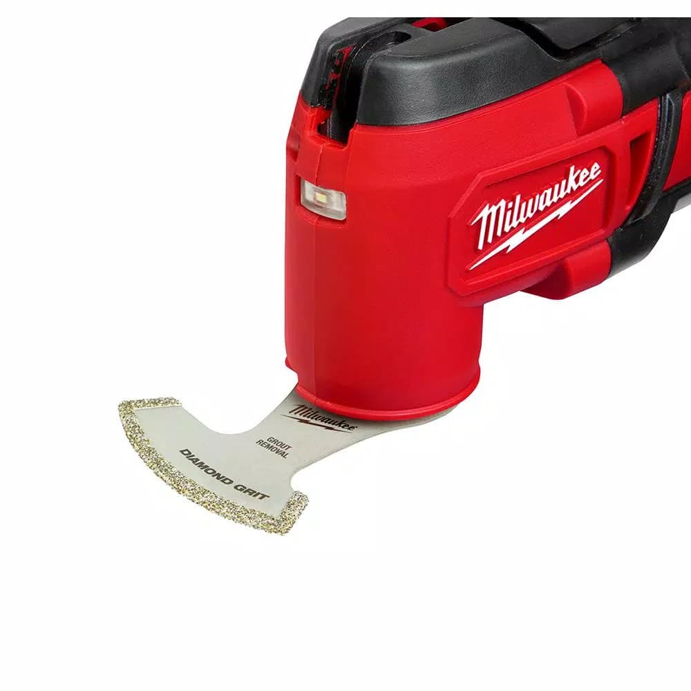Milwaukee 2-1/2 in. Diamond Grit Segment Boot Oscillating Multi-Tool Blade, Universal Fit