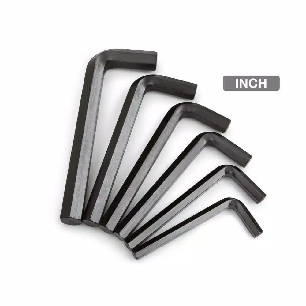 TEKTON 6-Piece Jumbo SAE Hex Key Wrench Set, 3/8 in. to 3/4 in.