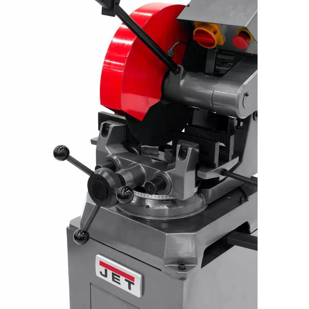 JET 14-Inch Abrasive Chop Saw, 230V/460V 3-Phase Metal Cut-Off Machine