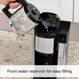 Hamilton Beach 12-Cup Programmable Easy Access Plus Coffee Maker, Black thumbnail 4