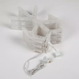 Kringle Traditions 36 in. 105-Light LED Warm White Folding Snowflake Decoration thumbnail 6