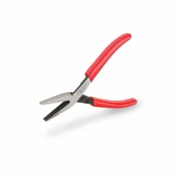 TEKTON Mini Flat Nose Pliers with Crosscut Teeth for Precision Bending thumbnail 1