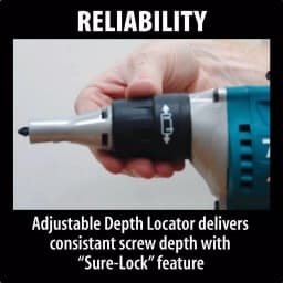 Makita 6 Amp 4000 RPM 1/4 in. Corded Drywall Screw Gun thumbnail 12