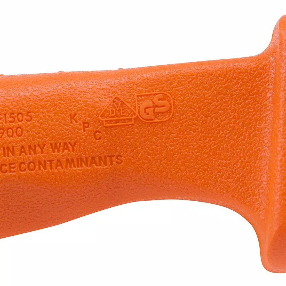 Klein Tools 1000V Insulated High-Carbon Steel Drop Point Straight Edge Knife