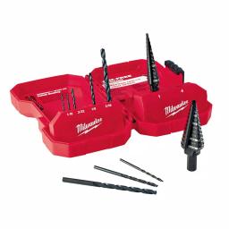 Milwaukee 33-Piece Black Oxide Step and Titanium SHOCKWAVE Drill Bit Set thumbnail 2