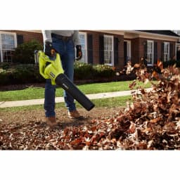 RYOBI 40V MAX Cordless Jet Fan Leaf Blower Kit, 500 CFM, 110 MPH, with 4 Ah Battery and Charger thumbnail 11
