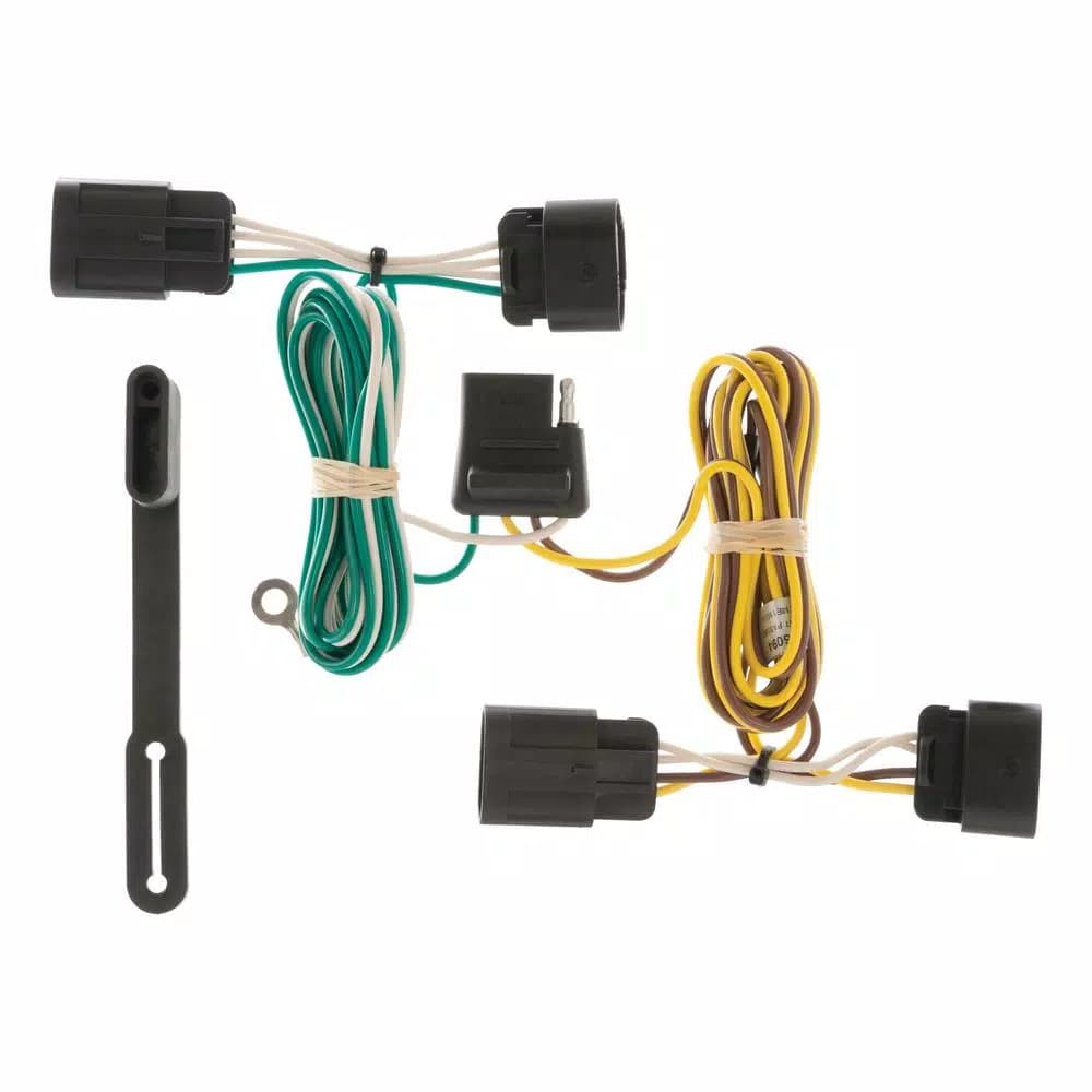 CURT Custom Vehicle-Trailer Wiring Harness for Chevrolet Equinox & GMC Terrain, 4-Way Flat, Quick T-Connector