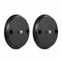 Wasserstein Magnetic Wall Mount for Google Nest Cam IQ Indoor - Black (2-Pack) thumbnail 2