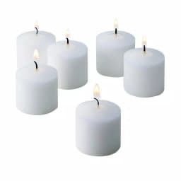 Light In The Dark White Unscented Votive Candles, 10 Hour Burn Time (Set of 72) thumbnail 1