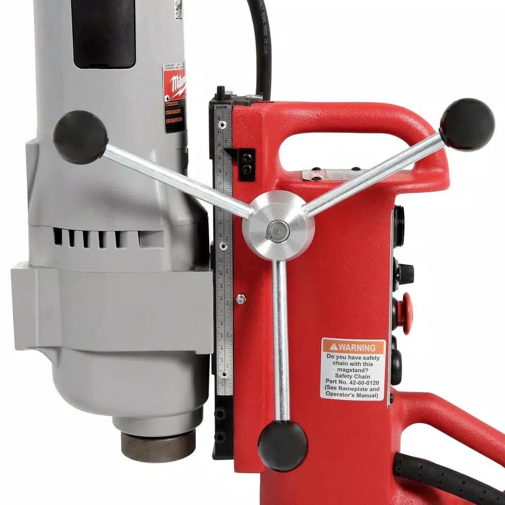 Milwaukee Electromagnetic Adjustable Position Drill Press with 1-1/4 in. Capacity