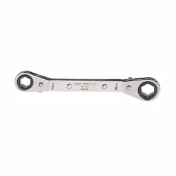 Klein Tools 3/8 in. x 7/16 in. Fully Reversible Ratcheting Offset Box Wrench thumbnail 1