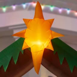 Home Accents Holiday 6.5 ft. LED Inflatable Nativity Scene Airblown Holiday Decoration thumbnail 5