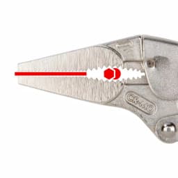 TEKTON 9 in. Long Nose Locking Pliers, 4-Piece Set thumbnail 4