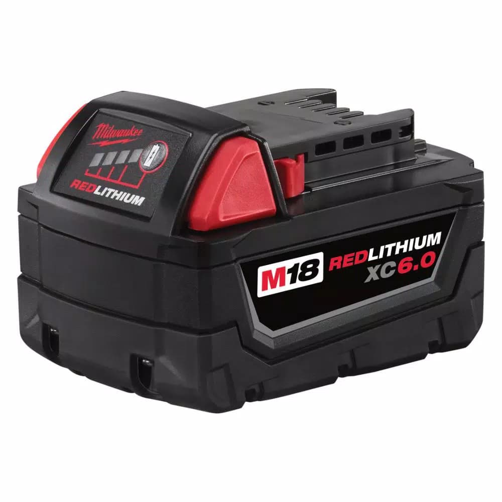 Milwaukee M18 REDLITHIUM XC 6.0 Ah 18V Lithium-Ion Extended Capacity Battery Pack