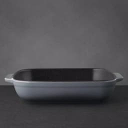 BergHOFF GEM 2 Qt. Square Stoneware Baking Dish, Non-Stick Enamel Casserole Pan, Gray thumbnail 3