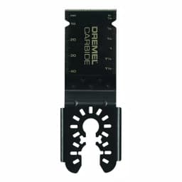 Dremel MM485U Universal Carbide Flush Cut Oscillating Tool Blade for Wood, Metal, and Cement thumbnail 1