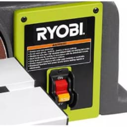 RYOBI 4 in. x 36 in. Belt and 6 in. Disc Sander, 120 V thumbnail 2