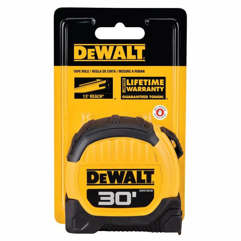 DEWALT 30 ft. x 1-1/8 in. Tape Measure, 4-Pack