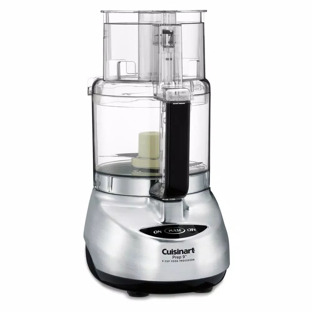 Cuisinart Prep 9 9-Cup 2-Speed Food Processor with Pulse Control, Brushed Stainless Steel