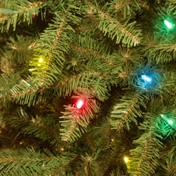 National Tree Company 7 ft. Dunhill Fir Artificial Christmas Tree with 700 Multicolor Lights thumbnail 3
