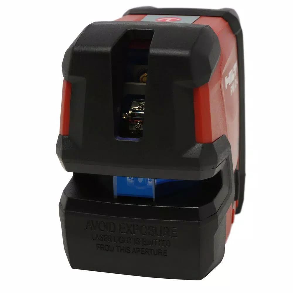 Hilti PM 2-L Line Laser Level, 100 ft. Range, Red Beam, Self-Leveling