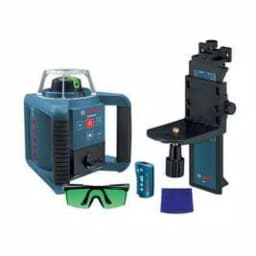 Bosch GRL300HVG 1000 ft. Self-Leveling Green Rotary Laser Level Kit thumbnail 4