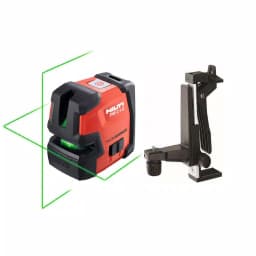 Hilti PM 2-LG Green Line Laser Level with PMA 82 Magnetic Bracket thumbnail 1