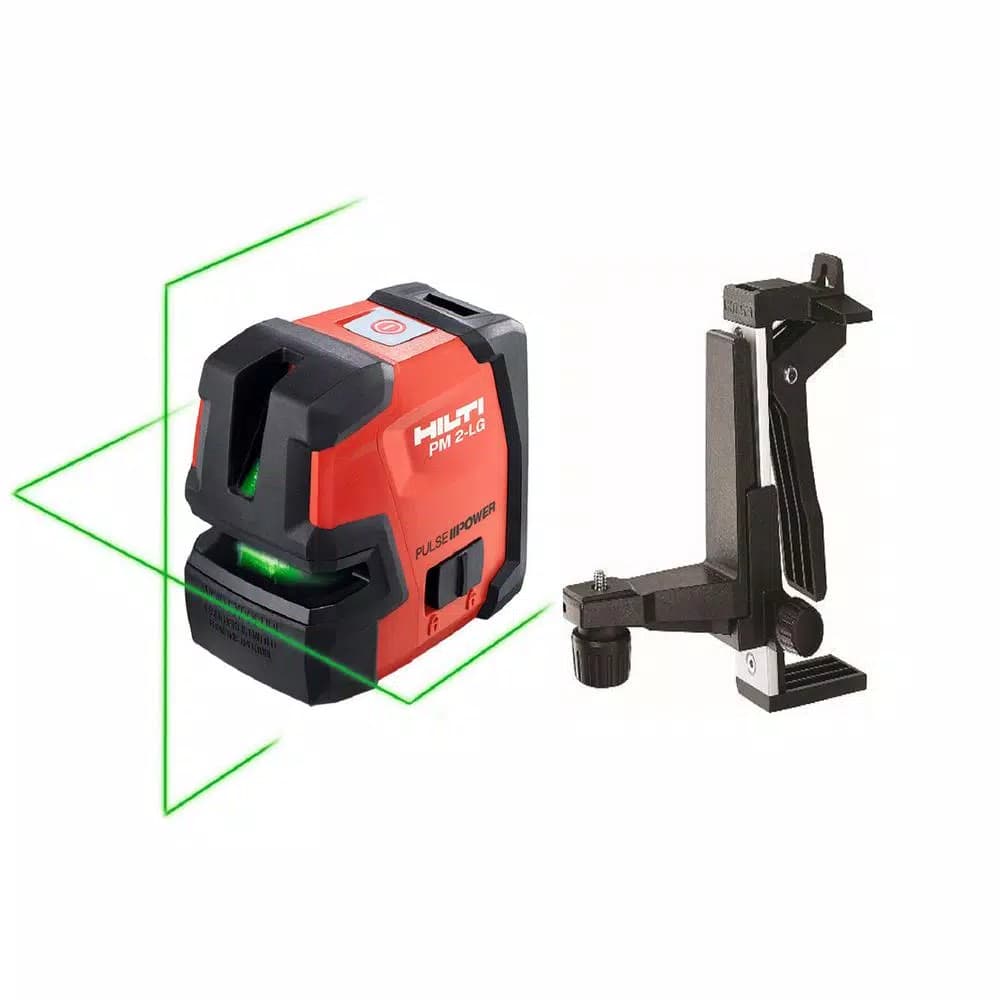 Hilti PM 2-LG Green Line Laser Level with PMA 82 Magnetic Bracket