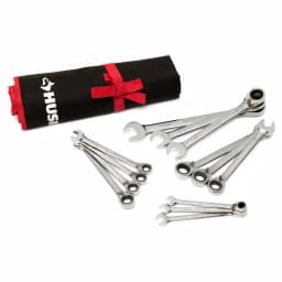 Husky 13-Piece Master Metric Reversible Ratcheting Wrench Set thumbnail 1