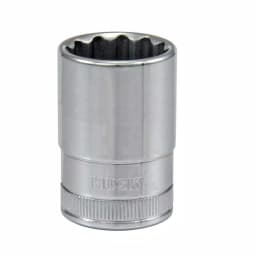 Husky 19 mm 12-Point Metric Deep Socket, 1/2 in. Drive thumbnail 1