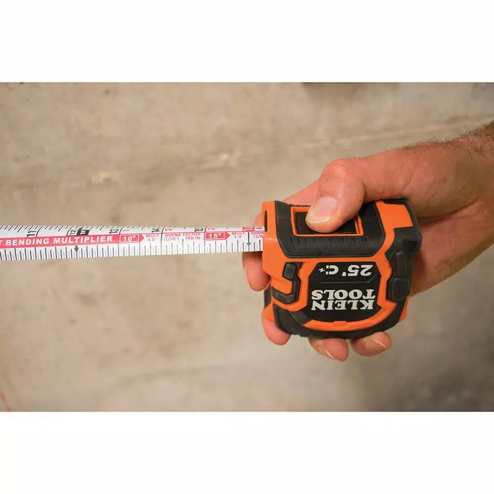 Klein Tools 25 ft. Magnetic Tape Measure and ACCU-BEND Magnetic Level Kit (2-Piece)