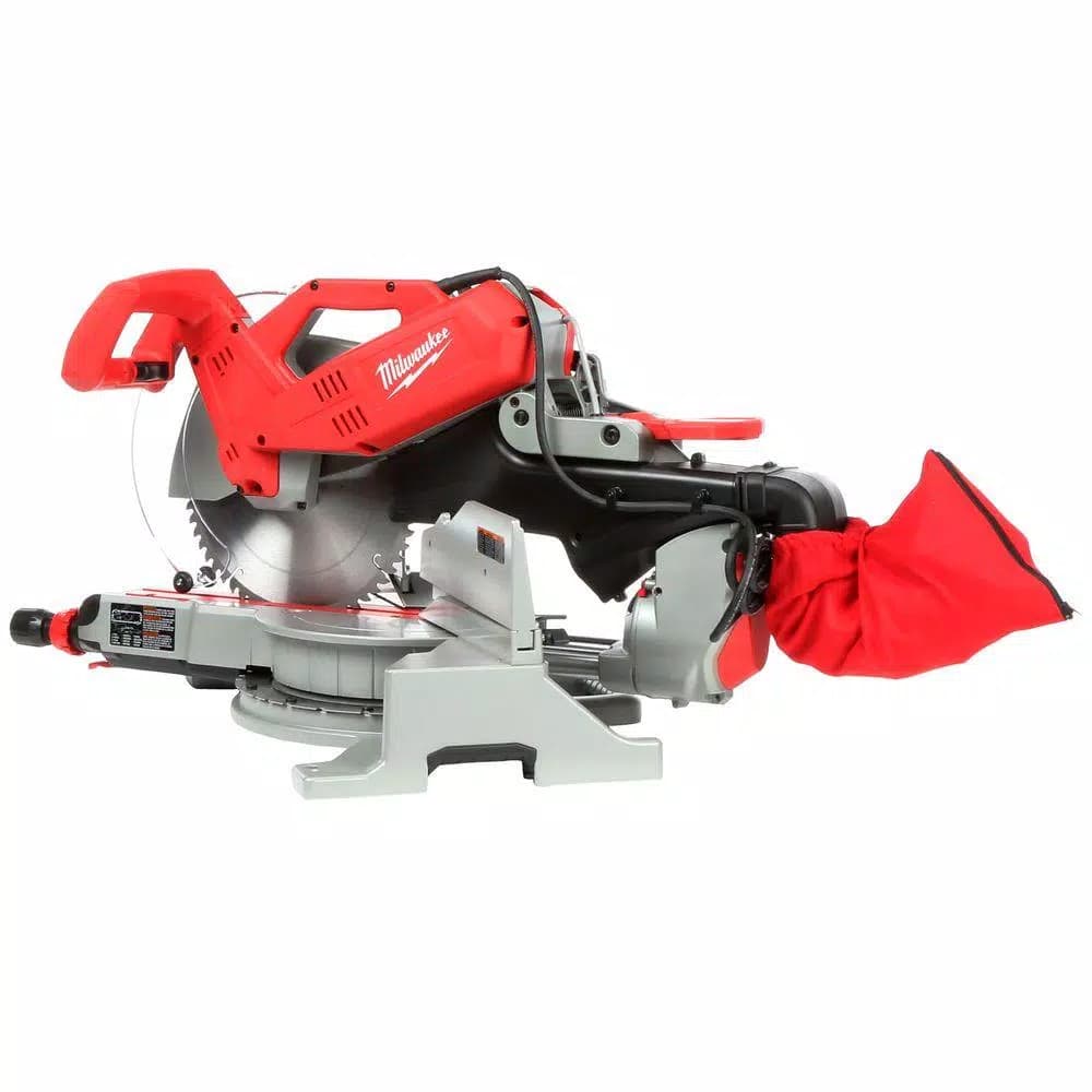 Milwaukee 12 in. Dual-Bevel Sliding Compound Miter Saw with Folding Stand