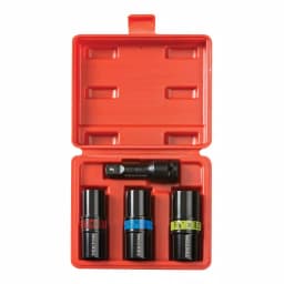 TEKTON 1/2 in. Drive Impact Flip Socket Set, 4-Piece thumbnail 1