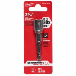 Milwaukee SHOCKWAVE 7/16 in. x 2-9/16 in. Impact Duty Magnetic Nut Driver thumbnail 2