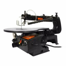 WEN 16 in. Variable Speed 2-Direction Scroll Saw, 1.2 Amp, Cast Iron Base thumbnail 3
