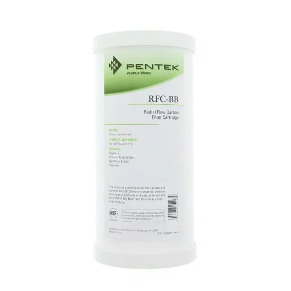 Pentek RFC-BB Radial-Flow Granular Activated Carbon Filter Cartridge, Whole House Replacement