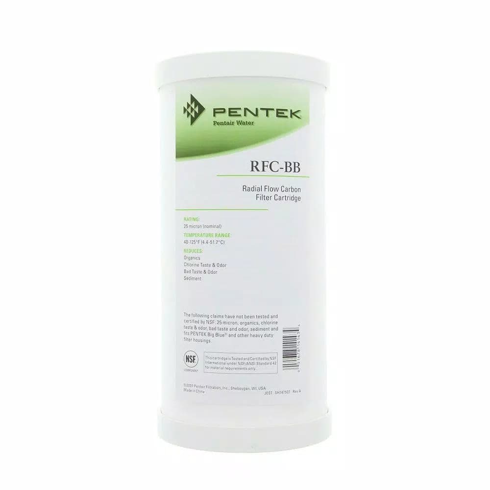 Pentek RFC-BB Radial-Flow Granular Activated Carbon Filter Cartridge, Whole House Replacement