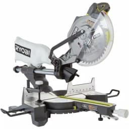 RYOBI 10 in. Sliding Compound Miter Saw, 18V Drill/Driver, and Circular Saw Combo Kit thumbnail 4