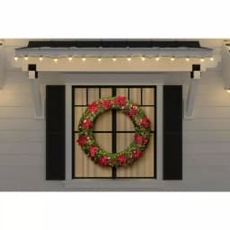 Home Accents Holiday Home Accent Holidays 48 in. Berry Bliss Pre-Lit LED Artificial Christmas Wreath thumbnail 2