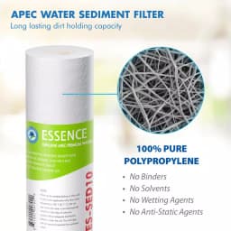 APEC Water Systems APEC Essence 10 in. 5-Micron Sediment Replacement Filter for RO Systems thumbnail 3