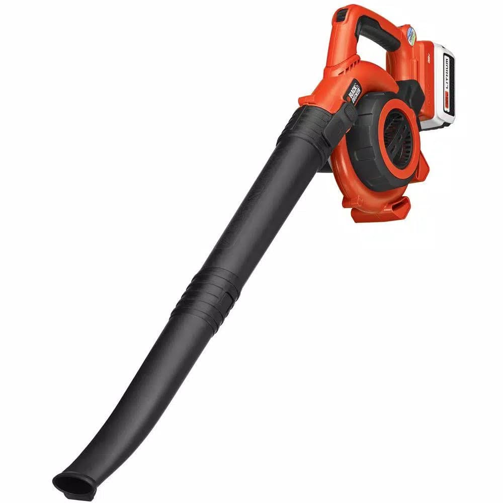 BLACK+DECKER 40V MAX Cordless Handheld Leaf Sweeper and Vacuum with 1.5 Ah Battery and Charger