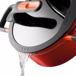 BergHOFF GEM Stay Cool 3 qt. Cast Aluminum Nonstick Casserole Dish with Glass Lid, Orange thumbnail 3