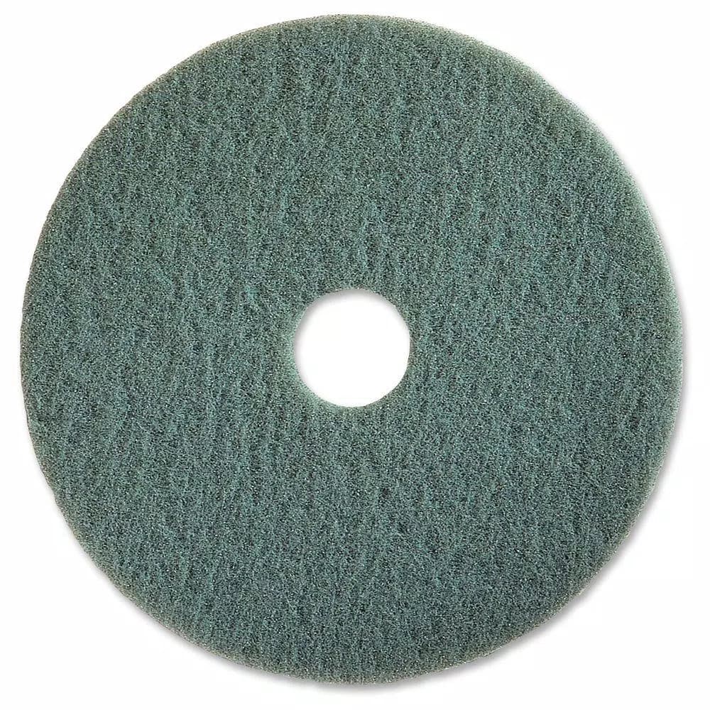 Genuine Joe 20 in. High-Speed Aqua Floor Pad (5 per Carton) - Polishing Pad for 1,000-3,000 RPM