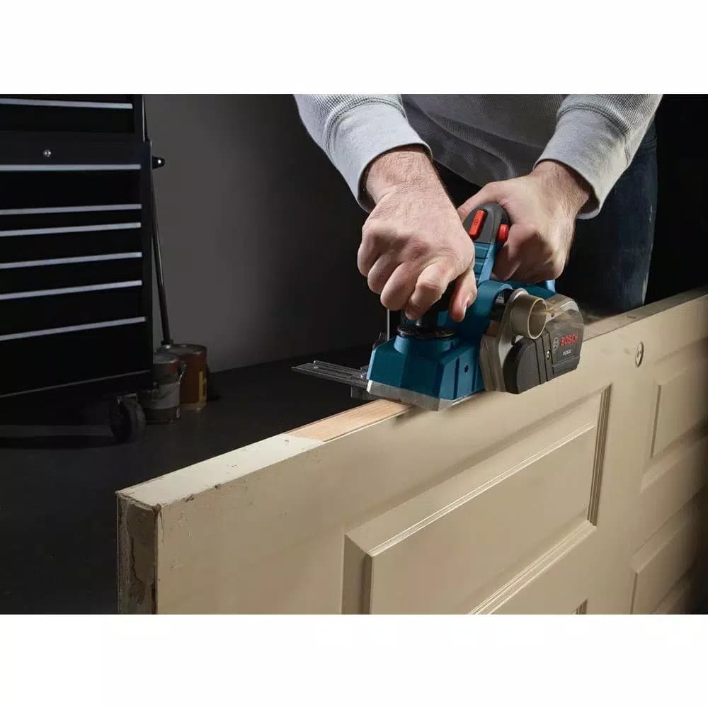 Bosch 6.5 Amp 3-1/4 in. Corded Planer Kit with Woodrazor Carbide Blades and Carrying Case