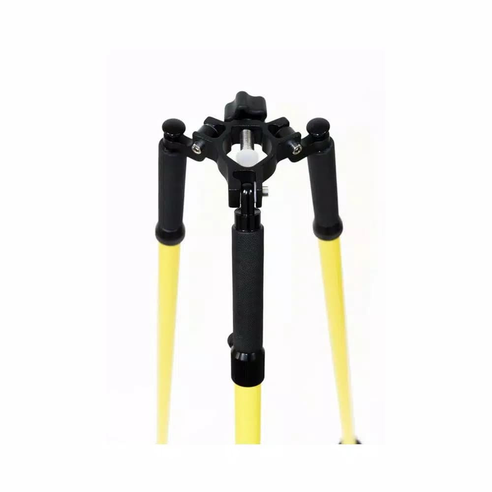 AdirPro Aluminum Yellow Prism Pole Tripod for Surveying