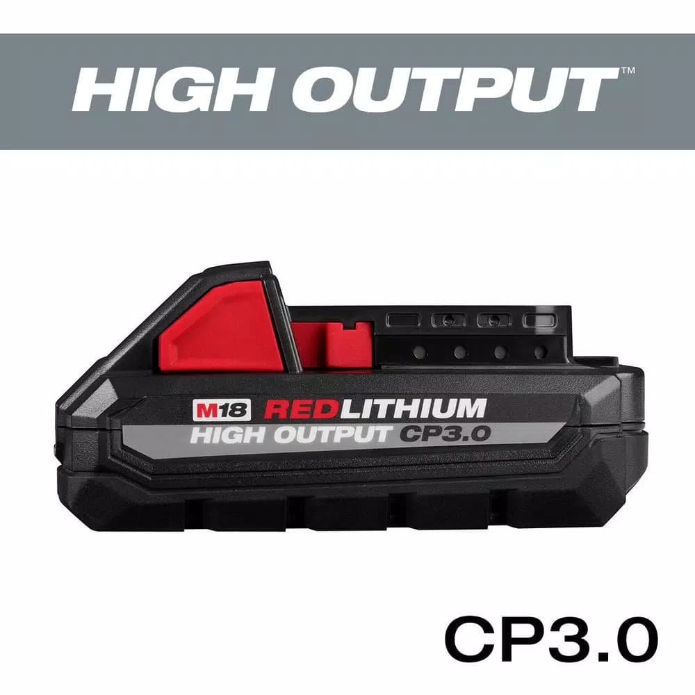 Milwaukee M18 REDLITHIUM HIGH OUTPUT CP 3.0 Ah 18V Lithium-Ion Battery Pack