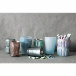 3R Studios Multi Color Mercury Glass Votive Candle Holders, Set of 8 thumbnail 3