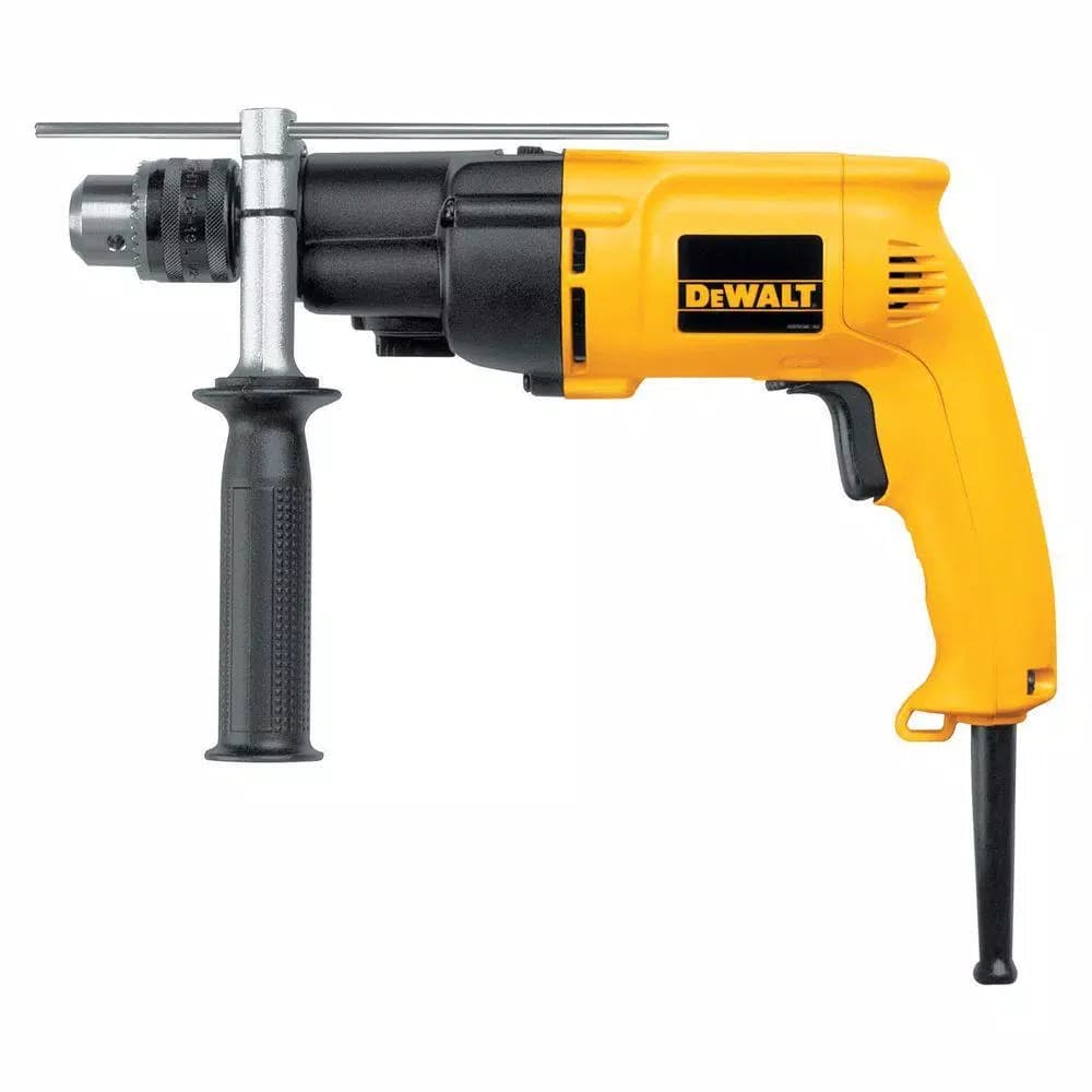 DEWALT 1/2 in. Variable Speed Dual-Range Hammer Drill, 7.8 Amp, Corded