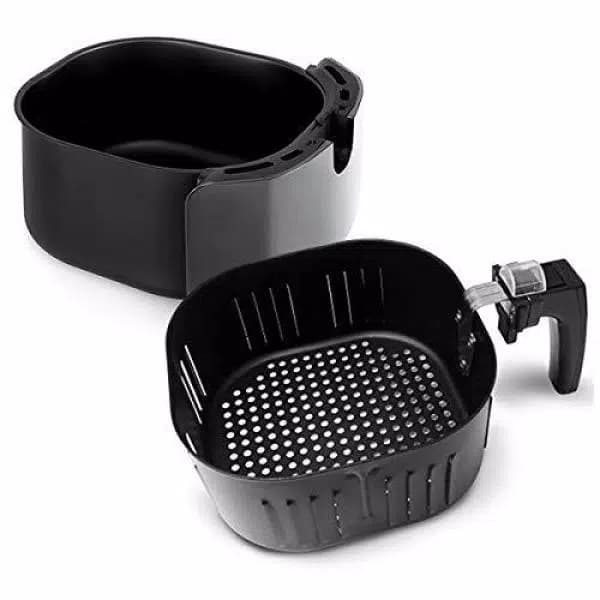 Emerald Extra-Large 5.5 Qt. Digital Air Fryer, 1800W Gray